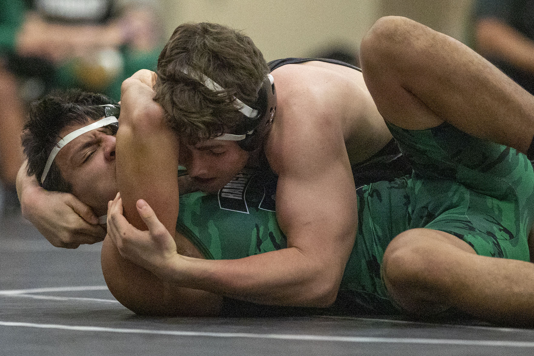 A&M Consolidated vs Rudder wrestling